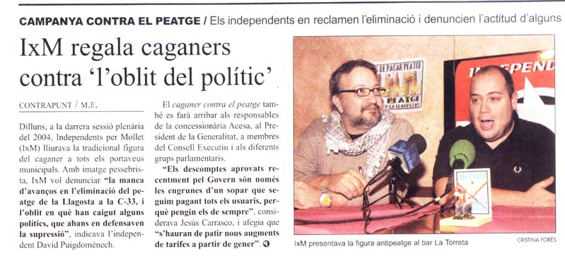 Article Carta als Reis Mags del Tripartit
